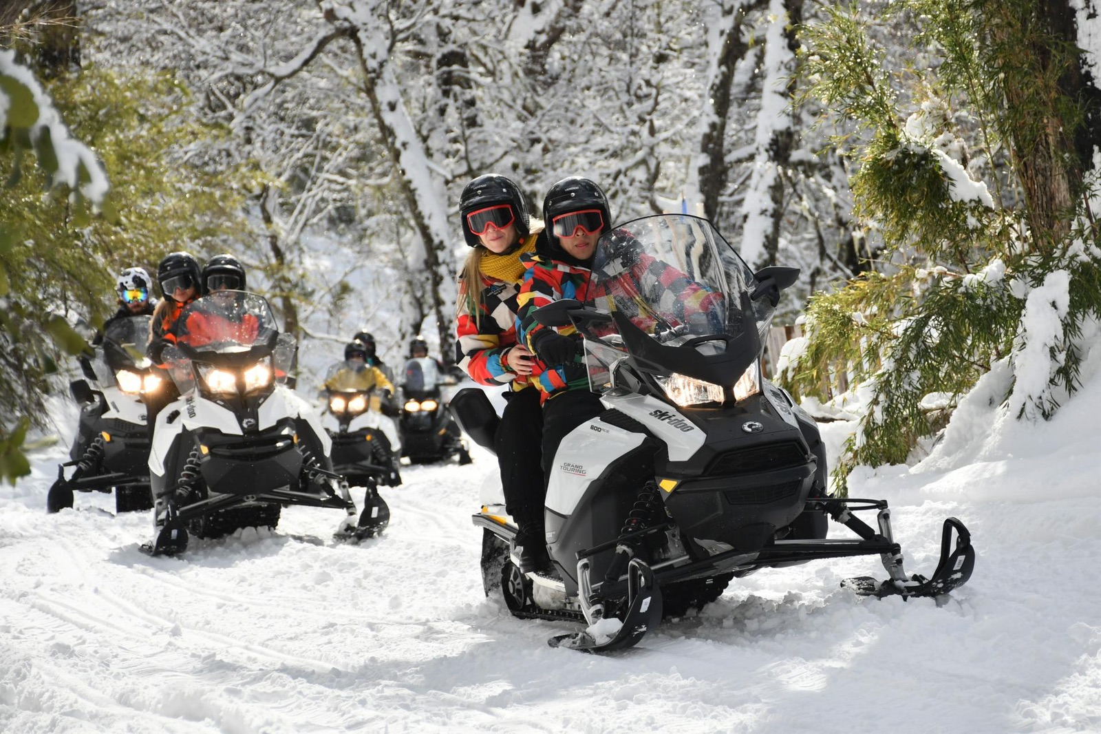 Motos de nieve - Cerro Catedral