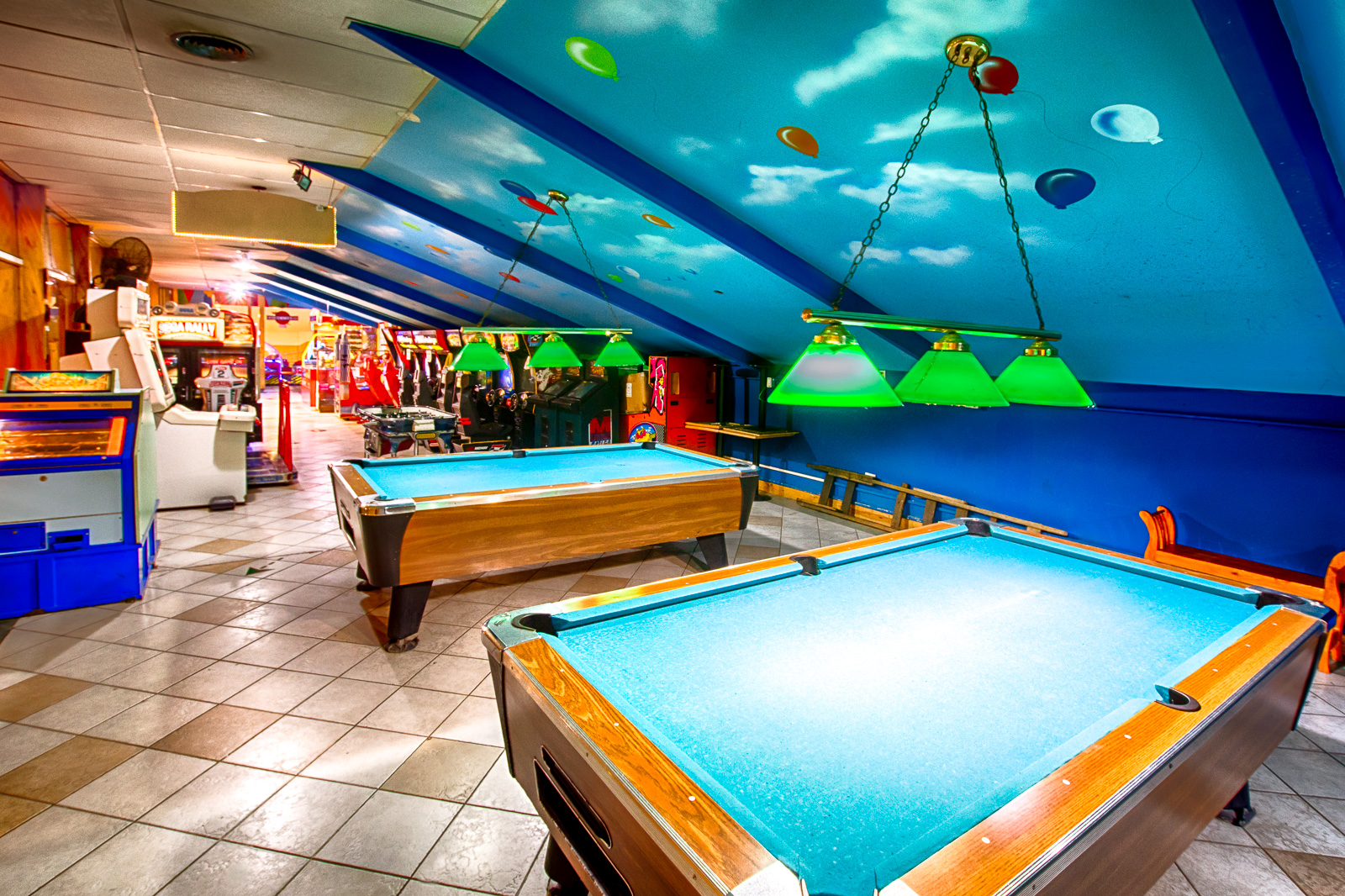 Trampolines y shopping