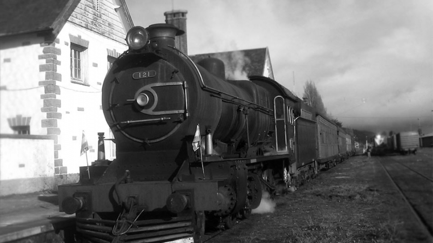 Construcción del ferrocarril patagónico
